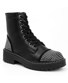 Женские армейские ботинки Kalina с шипами Sugar, черный