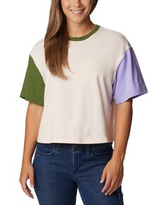 Женская укороченная футболка с короткими рукавами Deschutes Valley Columbia