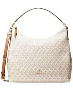 Большая сумка-трансформер на плечо с логотипом Sienna Michael Kors