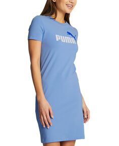 Женское узкое платье-футболка с графическим рисунком Essentials Puma