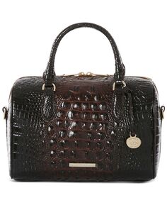 Кожаная сумка-портфель Stacy с эффектом омбре Melbourne Brahmin