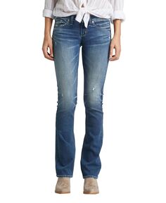 Женские узкие джинсы-ботфорты с низкой посадкой Tuesday Silver Jeans Co.
