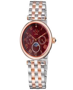 Женские часы Florence, швейцарские кварцевые, двухцветные, с браслетом из нержавеющей стали, 36 мм Gevril