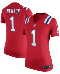 Женская майка Cam Newton Red New England Patriots для альтернативной игры Nike, красный