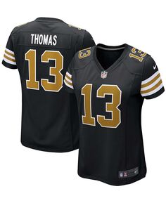 Женская черная майка для альтернативной игры Michael Thomas New Orleans Saints Nike, черный