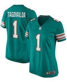 Женская майка Tua Tagovailoa Aqua Miami Dolphins Alternate Game Nike