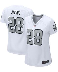 Женская белая майка для альтернативного игрока Josh Jacobs Las Vegas Raiders Nike, белый