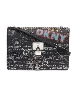 Большая сумка через плечо Elissa DKNY, черный