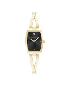 Женские часы с золотистым металлическим ремешком, 22 мм Adrienne Vittadini, золотой