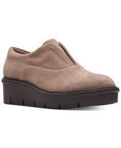 Женские слипоны Airabell Sky на плоской подошве Clarks