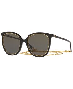 Женские солнцезащитные очки, GG1076S 56 Gucci, черный