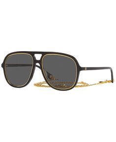 Женские солнцезащитные очки, GG1077S 57 Gucci, черный
