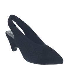 Женские туфли-лодочки Elaira с ремешком из эластичной вязки Impo, черный