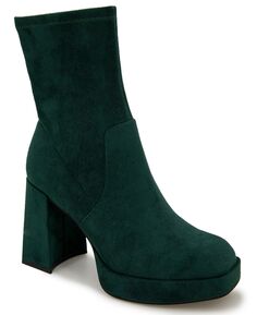 Женские ботинки Bri на платформе стрейч Kenneth Cole New York, зеленый