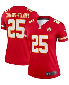 Женская красная майка Clyde Edwards-Helaire Kansas City Chiefs Legend Nike, красный