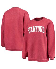 Женский малиновый пуловер Stanford Cardinal с удобным шнурком в винтажном стиле, базовый пуловер с аркой Pressbox
