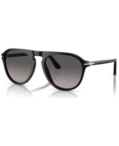 Поляризованные солнцезащитные очки унисекс, 0PO3302S95M355W Persol, черный