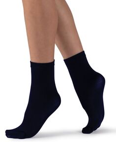 Классические хлопковые носки итальянского производства LECHERY, синий