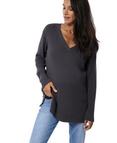 Женский свитер для кормящих мам с боковой молнией для беременных Ingrid + Isabel