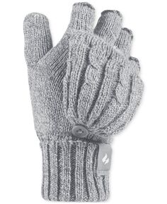 Женские перчатки-конвертер Heat Holders, серый
