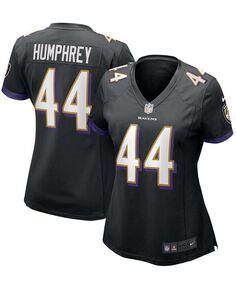 Женская игровая майка Marlon Humphrey Black Baltimore Ravens Game Nike, черный