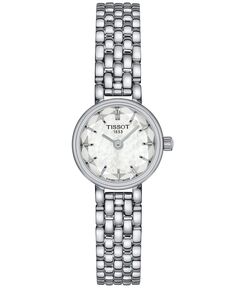 Женские швейцарские часы с браслетом из нержавеющей стали, 20 мм Tissot, серый