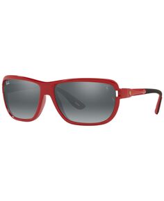 RB4365M Солнцезащитные очки унисекс Scuderia Ferrari Collection 62 Ray-Ban, красный