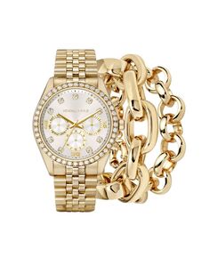 Женские часы iTouch с золотистым металлическим браслетом Kendall + Kylie, золотой