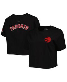 Женская черная футболка свободного кроя Toronto Raptors Classics Pro Standard, черный