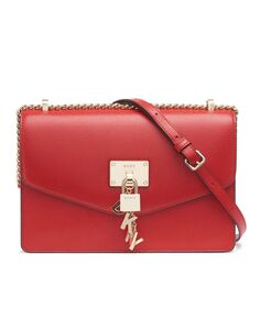 Большая сумка через плечо Elissa DKNY, красный