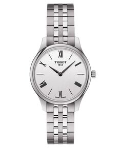 Женские часы Swiss Tradition 5.5 Lady с браслетом из нержавеющей стали, 31 мм Tissot, серебро