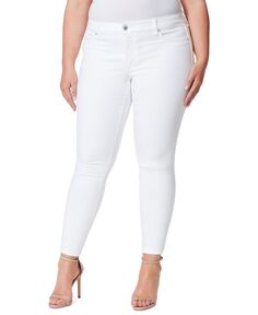 Модные джинсы большого размера Kiss Me Super Skinny Jessica Simpson, белый