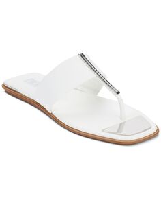 Женские сандалии без шнуровки Deja с декорированными ремешками DKNY, белый