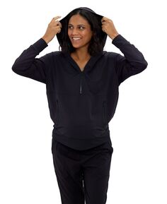 Женский пуловер для беременных и кормящих мам Ingrid + Isabel, черный