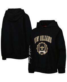 Женский черный пуловер с капюшоном New Orleans Saints Becca Tommy Hilfiger, черный