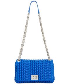 Маленькая плетеная сумка через плечо Ajae I.N.C. International Concepts, синий