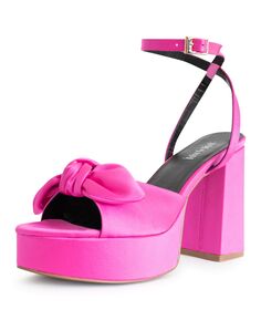 Женские сандалии на платформе Daisy — расширенные размеры 10–14 SMASH Shoes, розовый