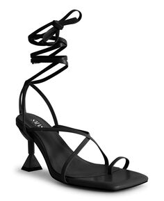 Женские классические сандалии Mona — увеличенные размеры 10–14 SMASH Shoes, черный