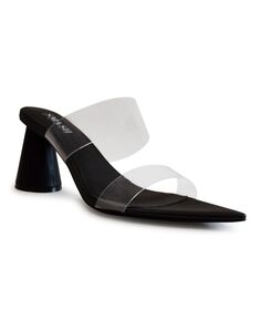 Женские сабо Waze — расширенные размеры 10–14 SMASH Shoes, черный