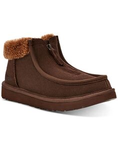 Женские ботинки Funkarra с манжетами на молнии UGG, темно-коричневый