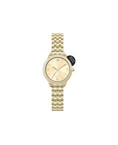 Женские аналоговые часы из металлического сплава золотистого цвета, 31 мм Jessica Carlyle, золотой
