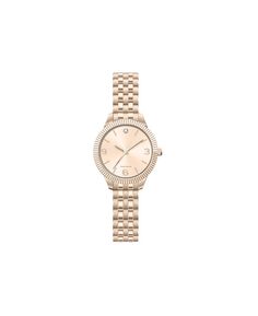 Женские аналоговые часы из металлического сплава цвета розового золота, 31 мм Jessica Carlyle
