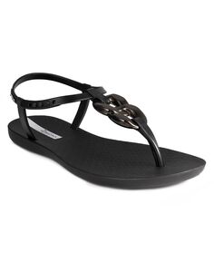 Женские комфортные сандалии Class Connect с Т-образным ремешком Ipanema, черный