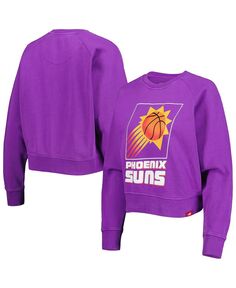 Женский фиолетовый пуловер Phoenix Suns Hardwood Classics Ashlyn реглан, толстовка Sportiqe