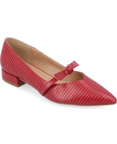 Женская обувь в стиле кэт-флэт Journee Collection, красный