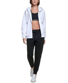 Женская куртка с длинными рукавами и молнией спереди Calvin Klein, белый