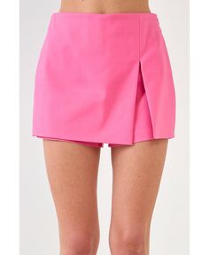 Женская юбка с разрезом English Factory, розовый