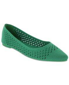 Женские туфли Lovi на плоской подошве с острым носком MIA, зеленый