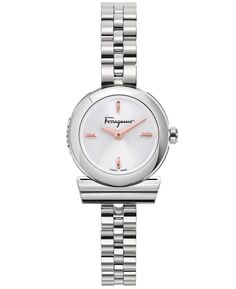 Женские швейцарские часы Gancini с браслетом из нержавеющей стали, 23 мм Salvatore Ferragamo