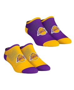 Женские носки Los Angeles Lakers Core Team, комплект из 2 низких носков до щиколотки Rock &apos;Em